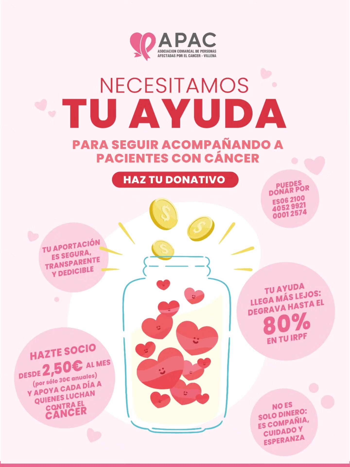 APAC: Necesitamos tu ayuda