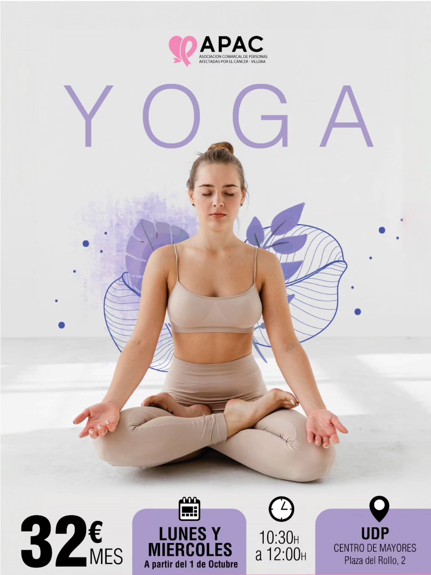 ¡Seguimos impartiendo clases de YOGA!