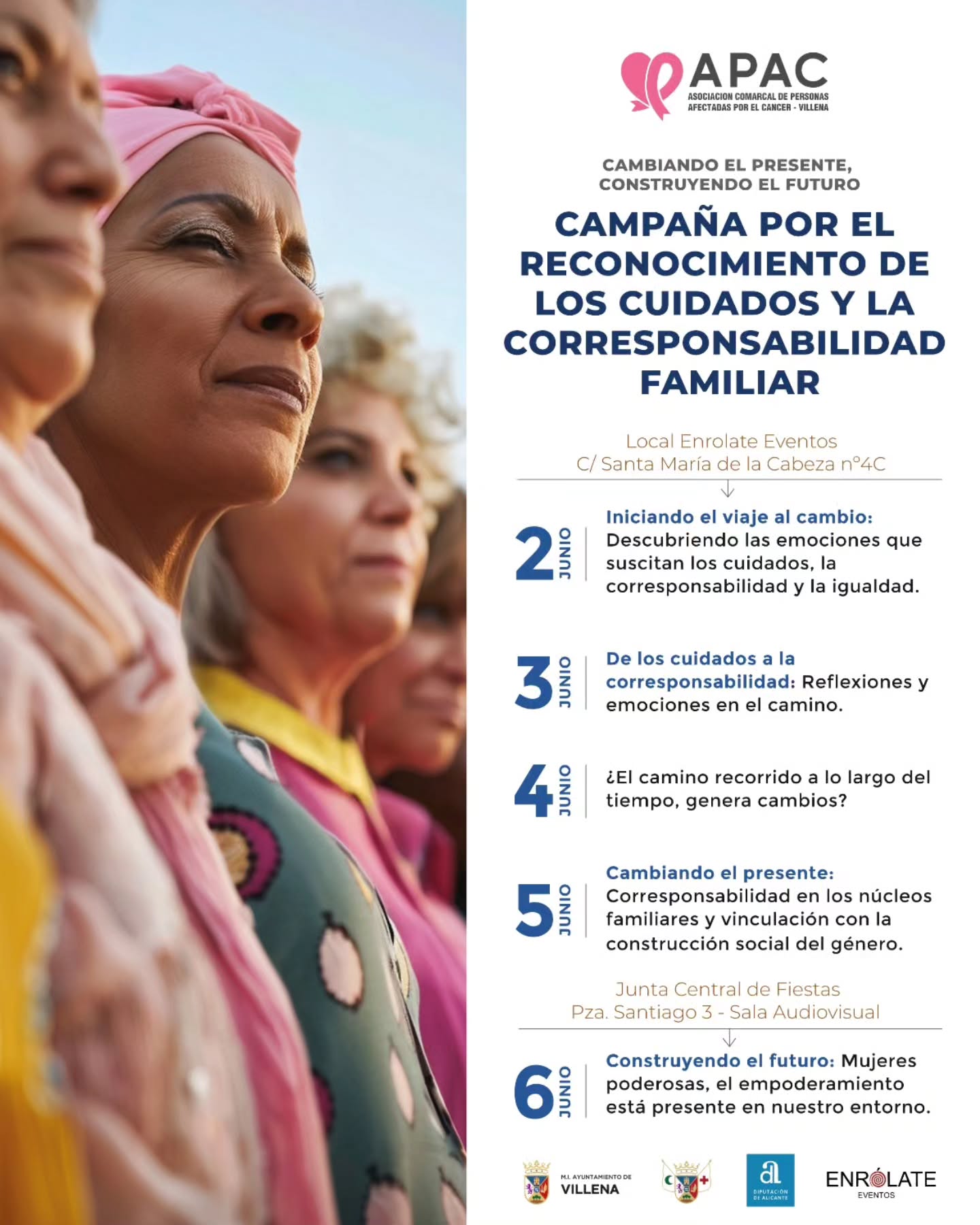 Jornadas para visibilizar la desigualdad de genero